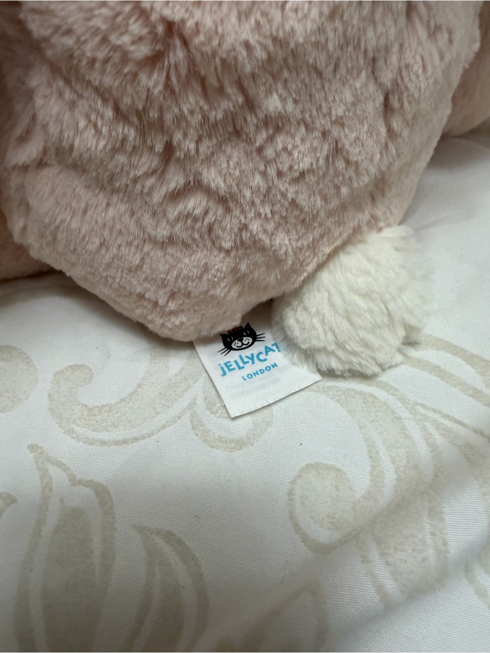 Jellycat Bashful Bunny Blush 12” - Picture 4 of 6
